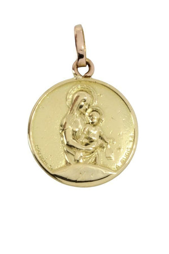 Pendentif MÉDAILLE RELIGIEUSE SIGNÉE AUGIS-MAZZONI 58 Facettes 045141