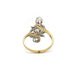 Ring Gold Platinum & Diamond Ring 58 Facettes 230254R