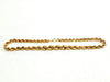Collier Collier Or Rose Maille Corde 58 Facettes 3124/1