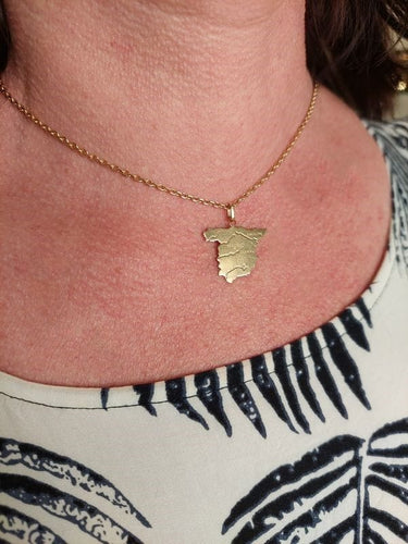 Pendentif PENDENTIF CARTE DE L'ESPAGNE 58 Facettes 072521