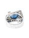 Ring 51.5 White gold, sapphire and diamond ring 58 Facettes ES958/2
