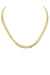 Collier COLLIER MAILLE PLATE 58 Facettes 038781