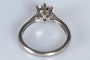 Bague 53 Bague solitaire Or blanc Diamant 58 Facettes J5330495534-AIG6
