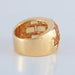 Ring 55 POIRAY - Gold and citrine ring 58 Facettes