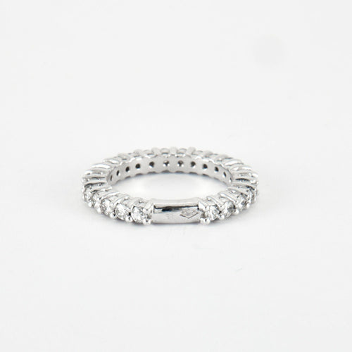 Bague Bague en Or Blanc & diamants 58 Facettes