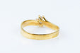 Ring 54 Solitaire ring 0.18ct in solid gold 58 Facettes 111.26851-B5