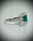 Bague 54 Bague Emeraude et Diamants 58 Facettes