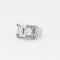 Bague 49.5 Bague Art Déco Platine Or gris Diamants 58 Facettes