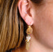 Boucles d'oreilles Boucles d'oreilles Perles et pierres de couleur 58 Facettes