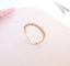 Bague Bague Demi Alliance Diamants Or Jaune 58 Facettes AB 1084
