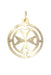 Pendentif Pendentif Croix de Malte Or jaune 58 Facettes 079491