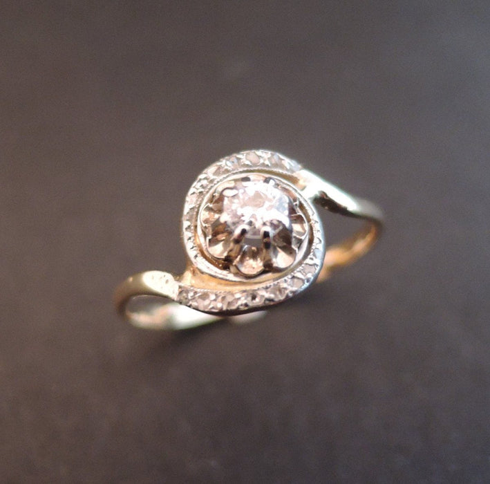 Bague Bague Tourbillon Diamant 58 Facettes 549187