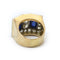 Bague Bague Tank Saphirs Diamants 58 Facettes