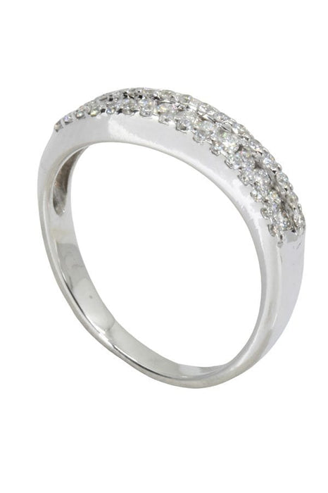 Bague BAGUE PAVAGE DIAMANTS MODERNE 58 Facettes 043831