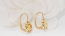 Chaumet earrings - yellow gold earrings 58 Facettes 32115