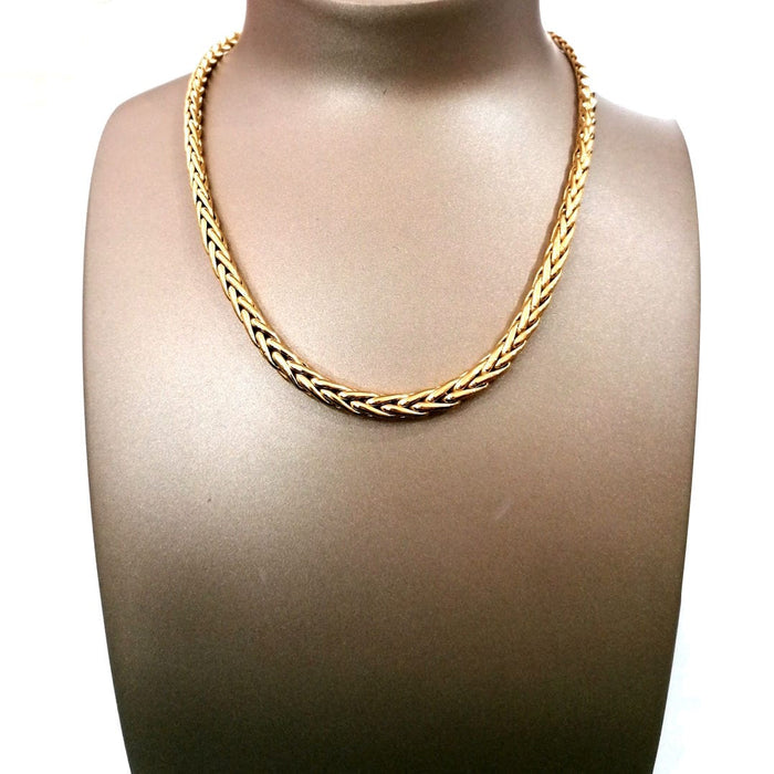 Collier Collier Vintage maille palmier 58 Facettes 3120