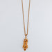 Necklace Pendant and chain rose gold Diamond Pearls 58 Facettes P7L12