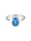 Bague 52 Bague Saphir et Diamants 58 Facettes