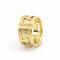 Bague 53 NIESSING - Bague MEANDRO en or jaune 58 Facettes D359983JC