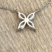 Necklace Flower necklace in white gold 58 Facettes 269