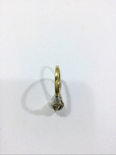 Bague 58 Bague Solitaire Or jaune Diamants 58 Facettes