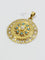 Pendentif Pendentif Or Turquoises Et Perle 58 Facettes 3096/1