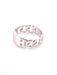 Bague 54 Bague en or blanc, diamants 58 Facettes