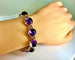 Bracelet Bracelet Améthystes cabochon 58 Facettes