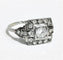 Bague 59 Bague Art Déco Diamants 58 Facettes 1-990/1