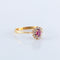 Bague 56.5 Bague Marguerite pierre rouge 58 Facettes JE148
