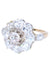 Ring 50 OLD DIAMOND MARGUERITE RING 58 Facettes 063891