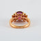 Bague 53 Bague Ruban Tourmaline rose Diamants 58 Facettes 2.75
