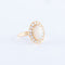 Bague Bague Marguerite Opale Diamants 58 Facettes