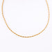 Coffee Bean Mesh Necklace 58 Facettes JB6