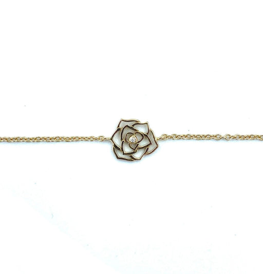Bracelet PIAGET - Bracelet Rose en or rose et diamant 58 Facettes