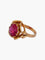 Bague Bague ancienne, pierre rose 58 Facettes
