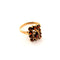Bague 54 Bague vintage or jaune grenats 58 Facettes 3714