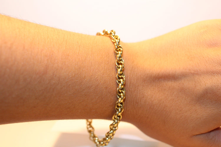 Bracelet Bracelet Maillons Or jaune 58 Facettes 11313