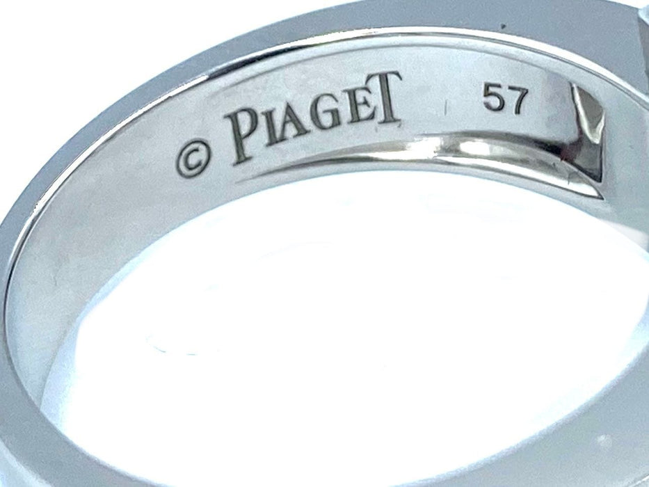 Bague 57 PIAGET - bague, saphir rose et diamants 58 Facettes