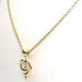Yellow Gold Heart Pendant Necklace 58 Facettes