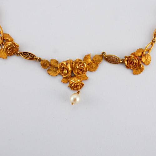 Collier Collier Draperie Perle 58 Facettes