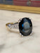 Ring 55 Ring 2 Gold Sapphire Diamonds 58 Facettes