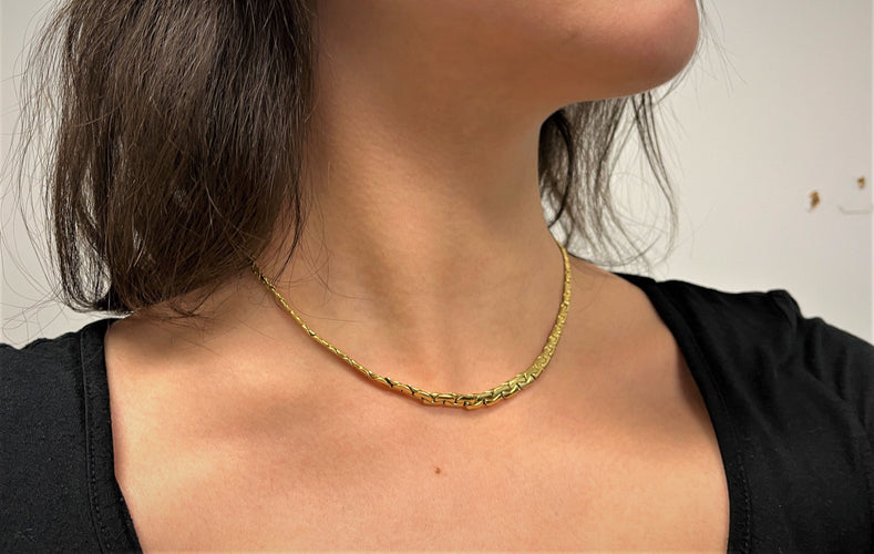 Collier Collier Maille Haricots 58 Facettes 20400000456