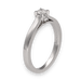 BOUCHERON Ring - “Beloved” Platinum Diamond Solitaire 58 Facettes