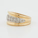 Ring 55 Ring 2 Gold Diamonds 58 Facettes REF 3053/19