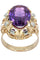 Bague BAGUE MODERNE SAPHIR VIOLET 58 Facettes 044551