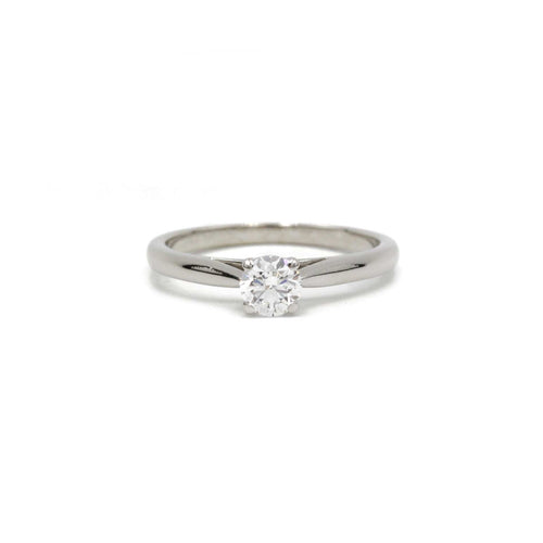Bague 54 Bague Solitaire Or blanc Diamant 58 Facettes 240049R