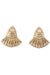 Earrings MODERN YELLOW GOLD EARRINGS 58 Facettes 073371