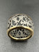 55 POMELLATO ring - Arabesque Collection, pink gold and titanium ring 58 Facettes
