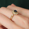 Bague 54 Bague Marguerite en or jaune 58 Facettes P5L1